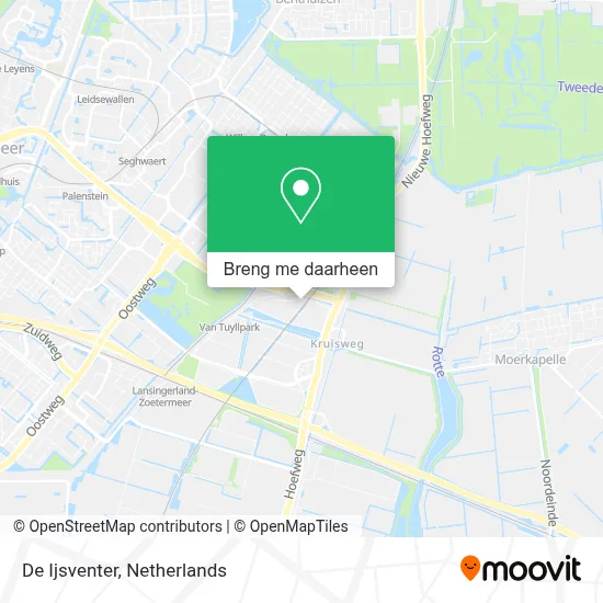 De Ijsventer kaart