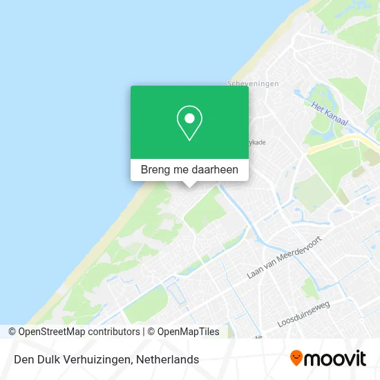Den Dulk Verhuizingen kaart