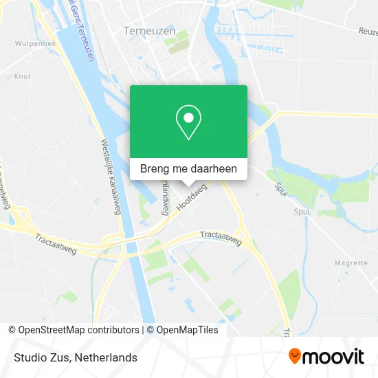 Studio Zus kaart