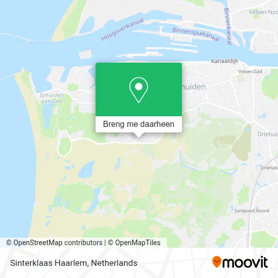 Sinterklaas Haarlem kaart