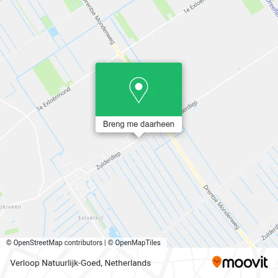 Verloop Natuurlijk-Goed kaart