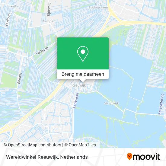 Wereldwinkel Reeuwijk kaart