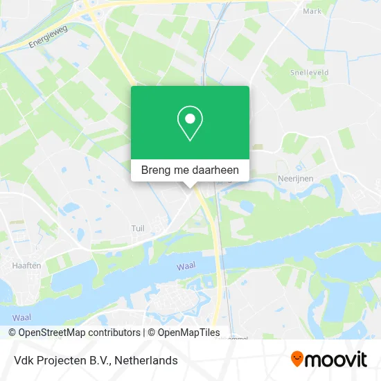 Vdk Projecten B.V. kaart