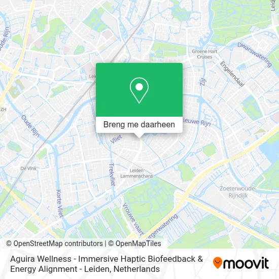 Aguira Wellness - Immersive Haptic Biofeedback & Energy Alignment - Leiden kaart