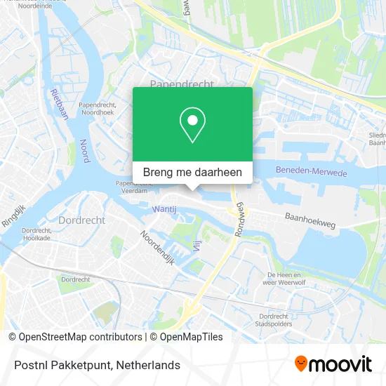 Postnl Pakketpunt kaart