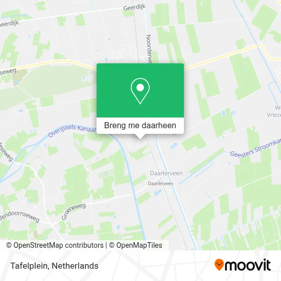 Tafelplein kaart