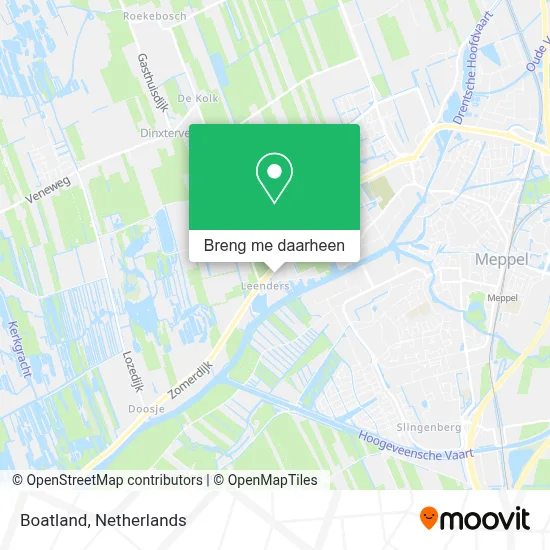 Boatland kaart