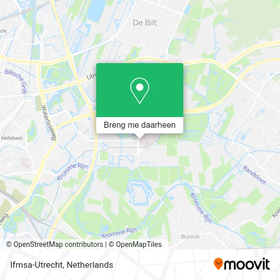 Ifmsa-Utrecht kaart
