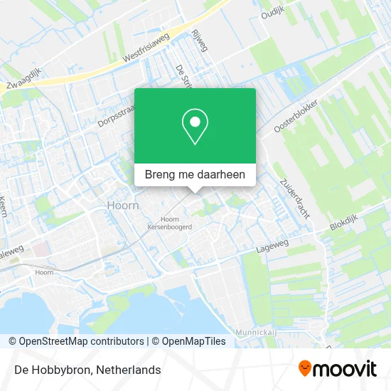 De Hobbybron kaart