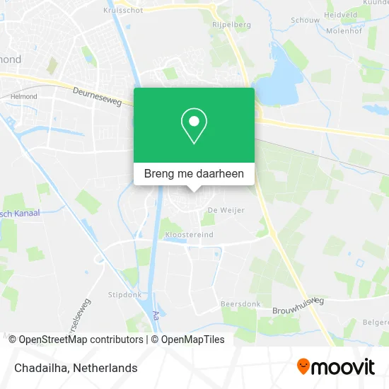Chadailha kaart