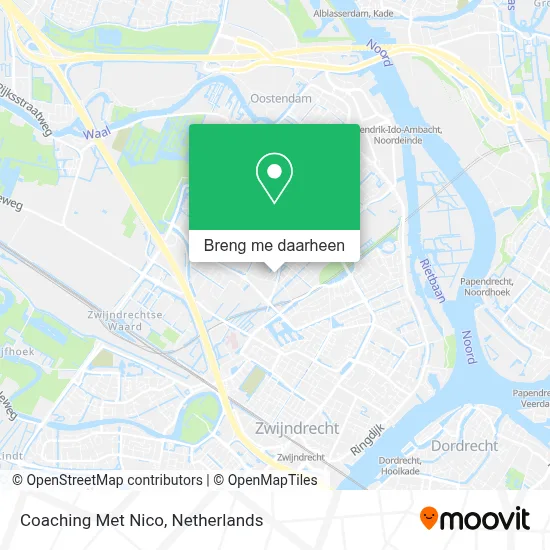 Coaching Met Nico kaart