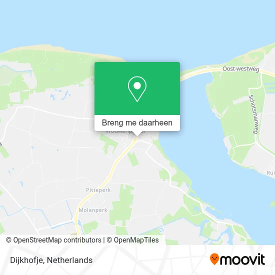 Dijkhofje kaart