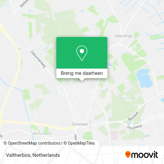 Valtherbos kaart