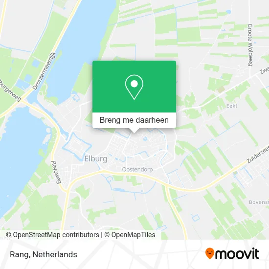 Rang kaart