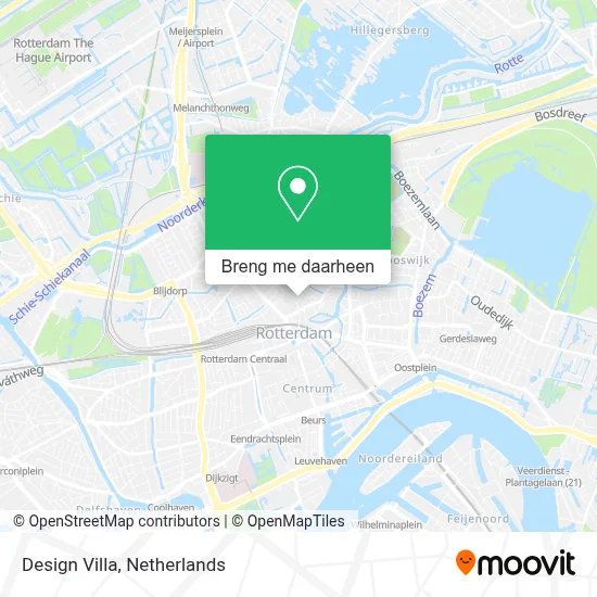 Design Villa kaart