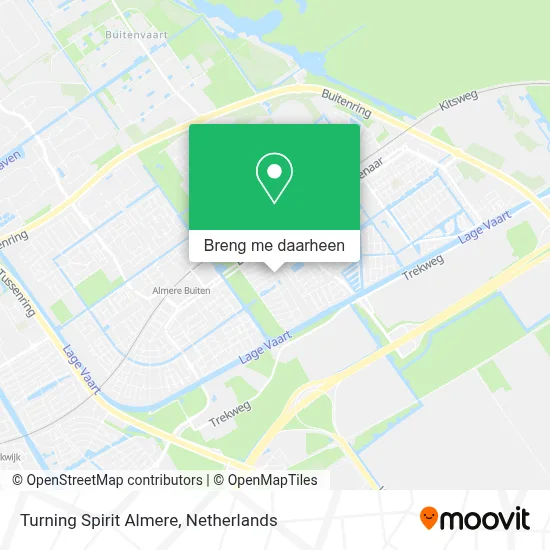 Turning Spirit Almere kaart
