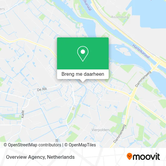 Overview Agency kaart