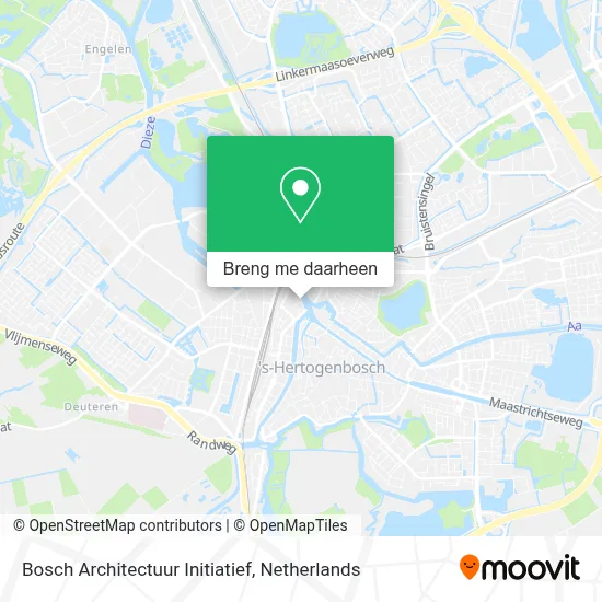 Bosch Architectuur Initiatief kaart