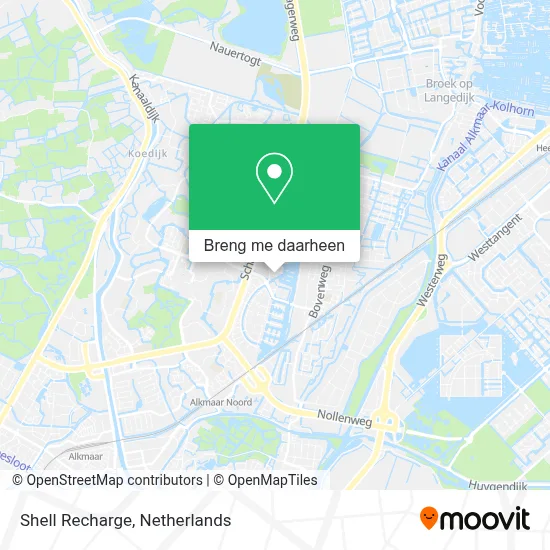 Shell Recharge kaart