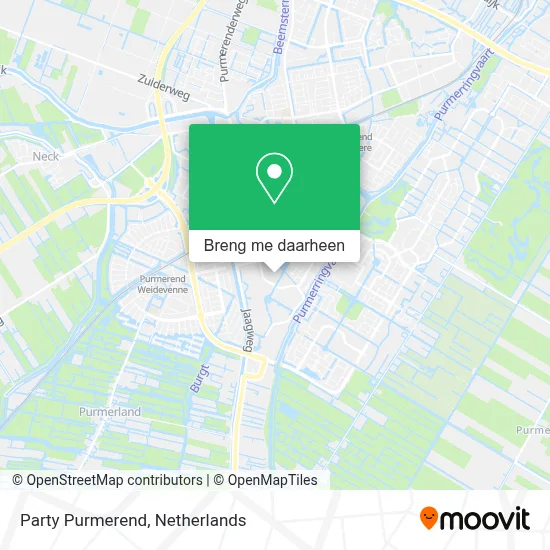 Party Purmerend kaart
