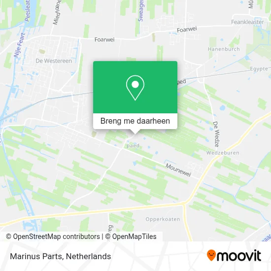 Marinus Parts kaart