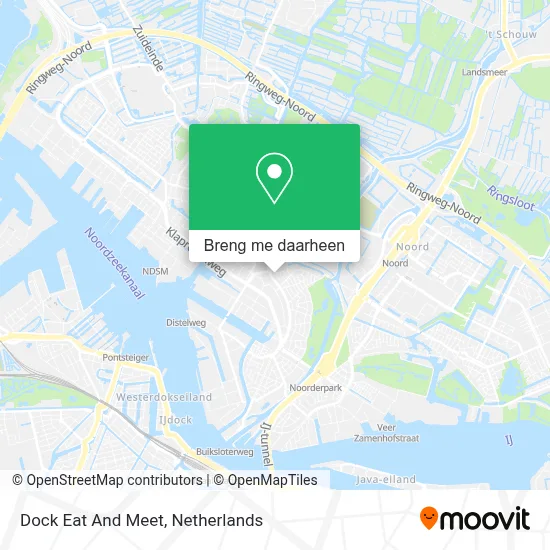 Dock Eat And Meet kaart