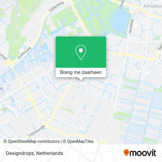 Designdrops kaart