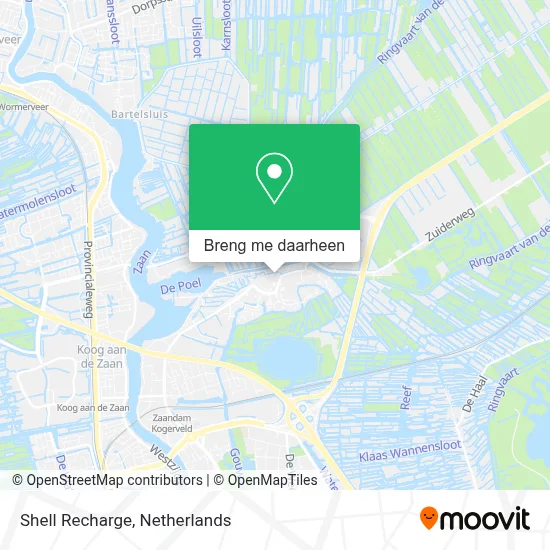 Shell Recharge kaart
