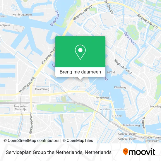 Serviceplan Group the Netherlands kaart
