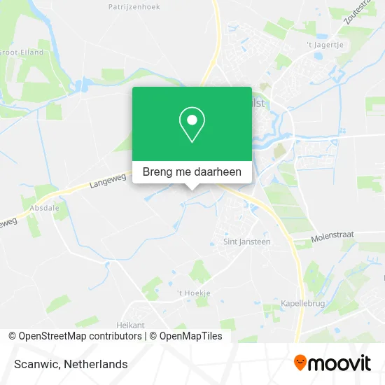 Scanwic kaart