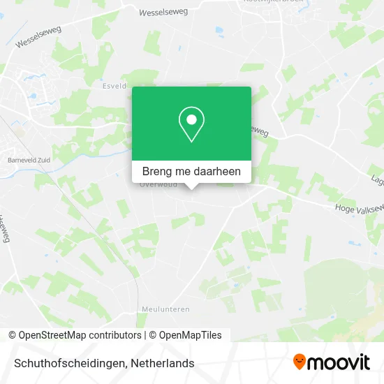 Schuthofscheidingen kaart