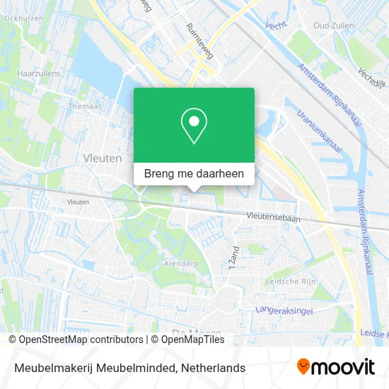 Meubelmakerij Meubelminded kaart