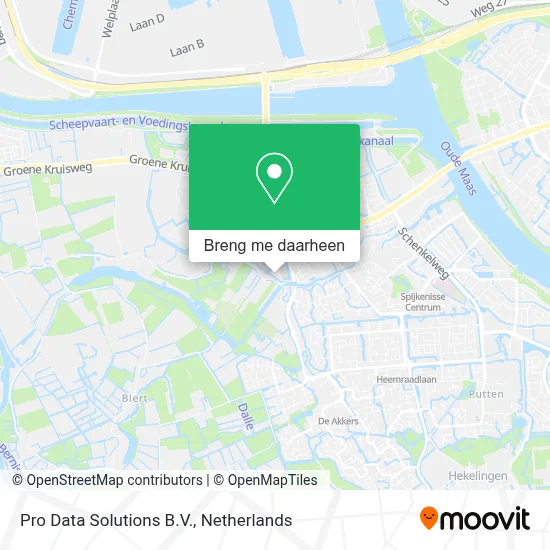 Pro Data Solutions B.V. kaart