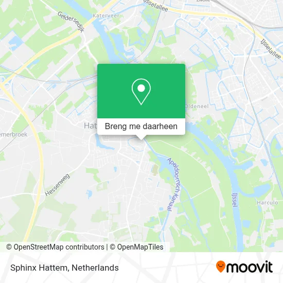 Sphinx Hattem kaart