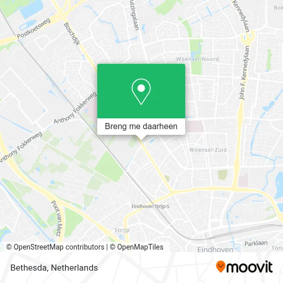 Bethesda kaart