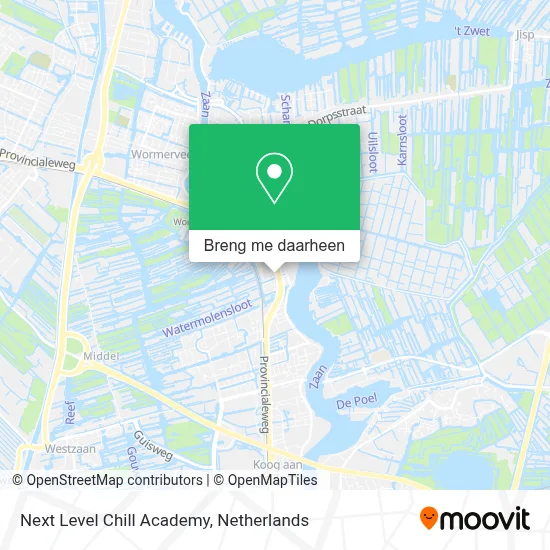 Next Level Chill Academy kaart