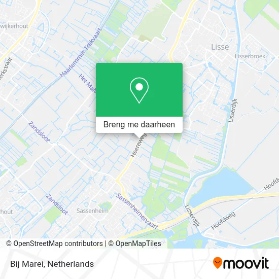 Bij Marei kaart