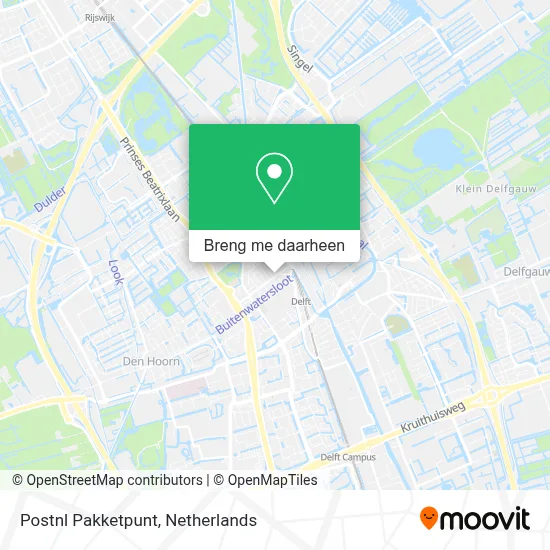 Postnl Pakketpunt kaart
