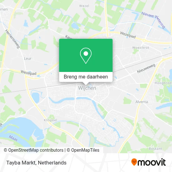 Tayba Markt kaart