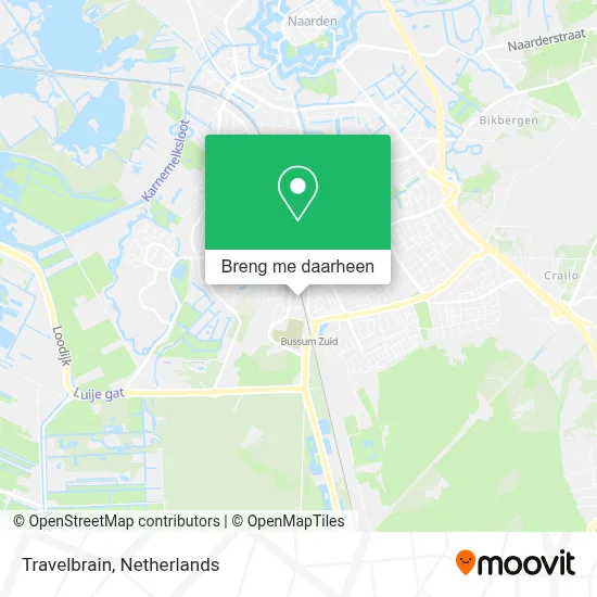 Travelbrain kaart