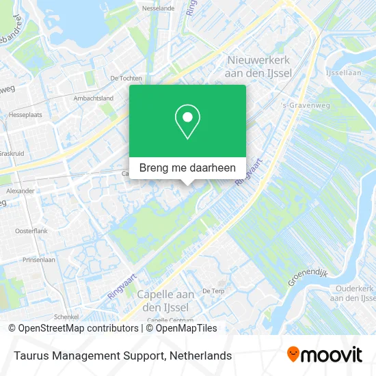 Taurus Management Support kaart