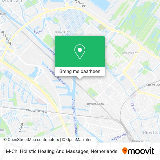 M-Chi Holistic Healing And Massages kaart