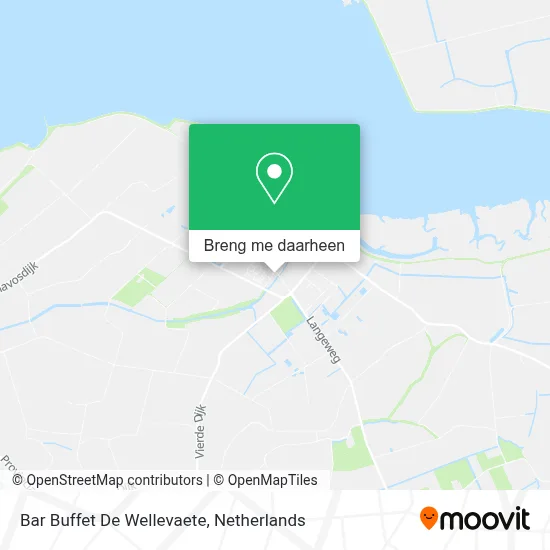 Bar Buffet De Wellevaete kaart