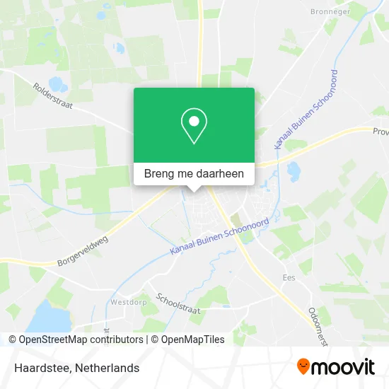 Haardstee kaart