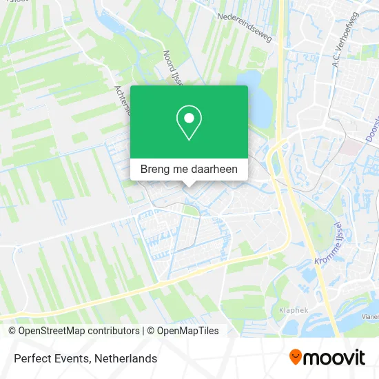 Perfect Events kaart