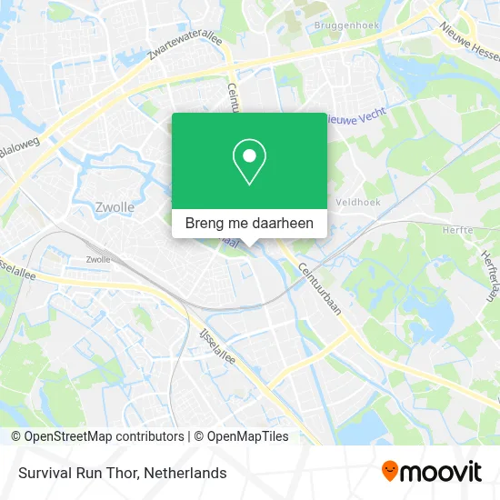 Survival Run Thor kaart