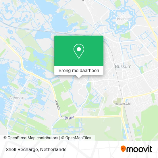 Shell Recharge kaart