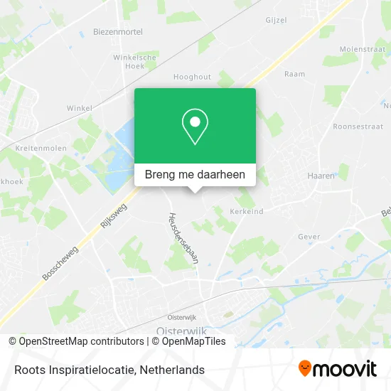 Roots Inspiratielocatie kaart