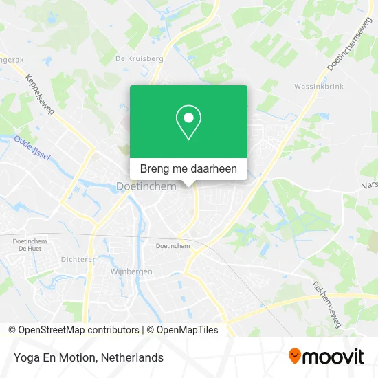 Yoga En Motion kaart