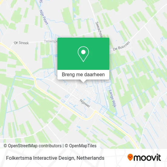 Folkertsma Interactive Design kaart